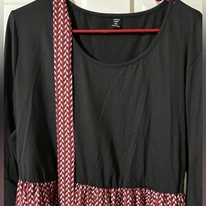 SHEIN NWOT 4X Black & checkered dress